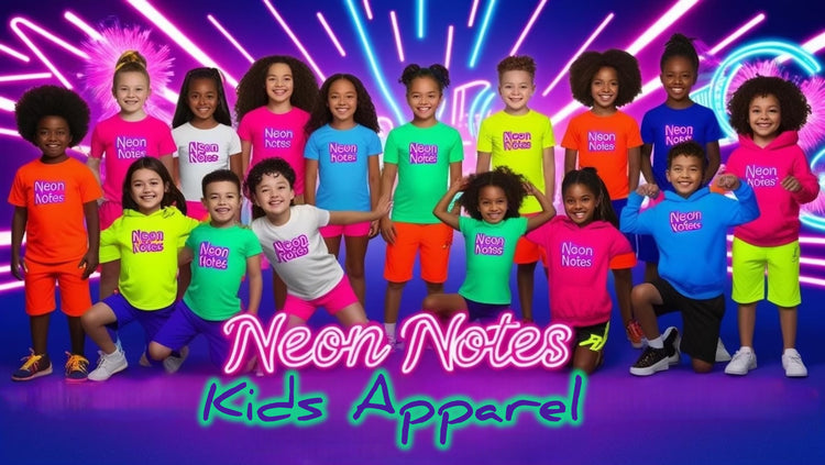 Kids NeonNotes Apparel Collection™️