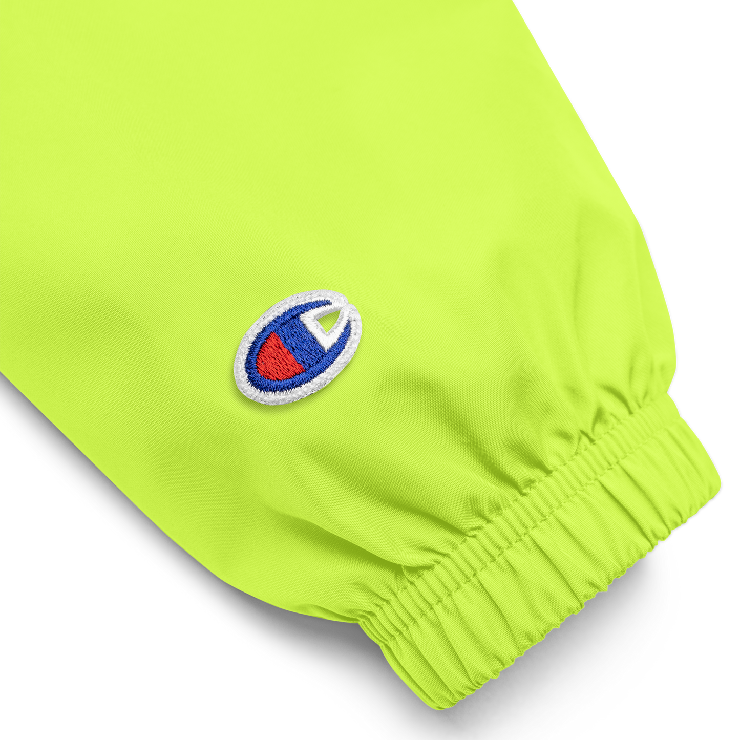 HeritageGlow Embroidered Champion Packable Jacket from: NeonNotes Apparel