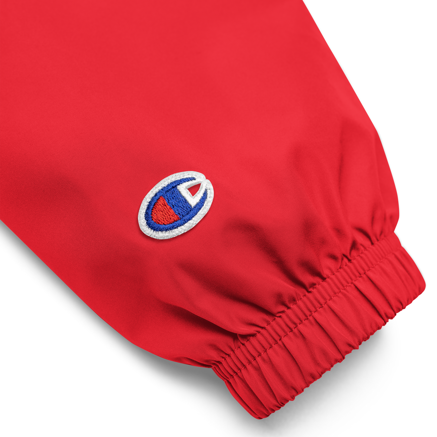 HeritageGlow Embroidered Champion Packable Jacket from: NeonNotes Apparel