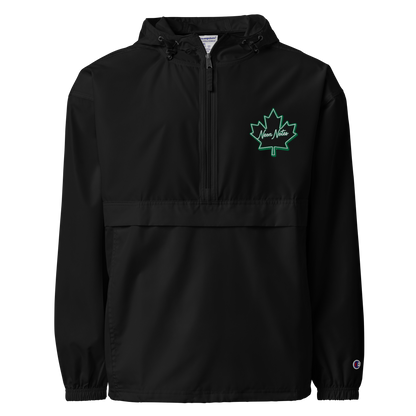HeritageGlow Embroidered Champion Packable Jacket from: NeonNotes Apparel