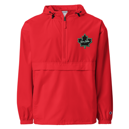 HeritageGlow Embroidered Champion Packable Jacket from: NeonNotes Apparel