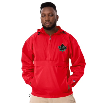 HeritageGlow Embroidered Champion Packable Jacket from: NeonNotes Apparel